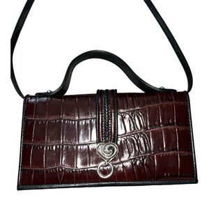 Brighton leather crossbody bag